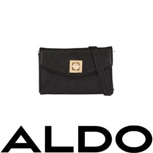 Aldo Crossbody Vegan Saffiano Tech Clutch